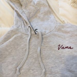 Gray vans hoodie